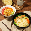 Liji goûter unique 5min Temps de cuisson chow mein une boîte nouilles frites en gros nouilles instantanées