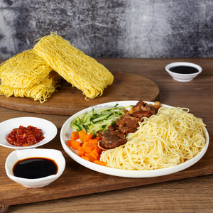 Liji ramen nouilles chow mein nouilles de cuisson rapide 3-5 minutes lo mein lieux secs nouilles en canton