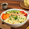 Liji chinois OEM Factory séché ramen nouilles en vrac en gros 500g nouilles instantanées familiales