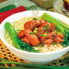Liji nouilles acceptables personnalisées instantanés nouilles chinoises frites