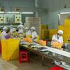 Liji usine chinois nouilles ramen soupe personnalisée délicieuse chow instantané mein nouilles de cuisine rapide