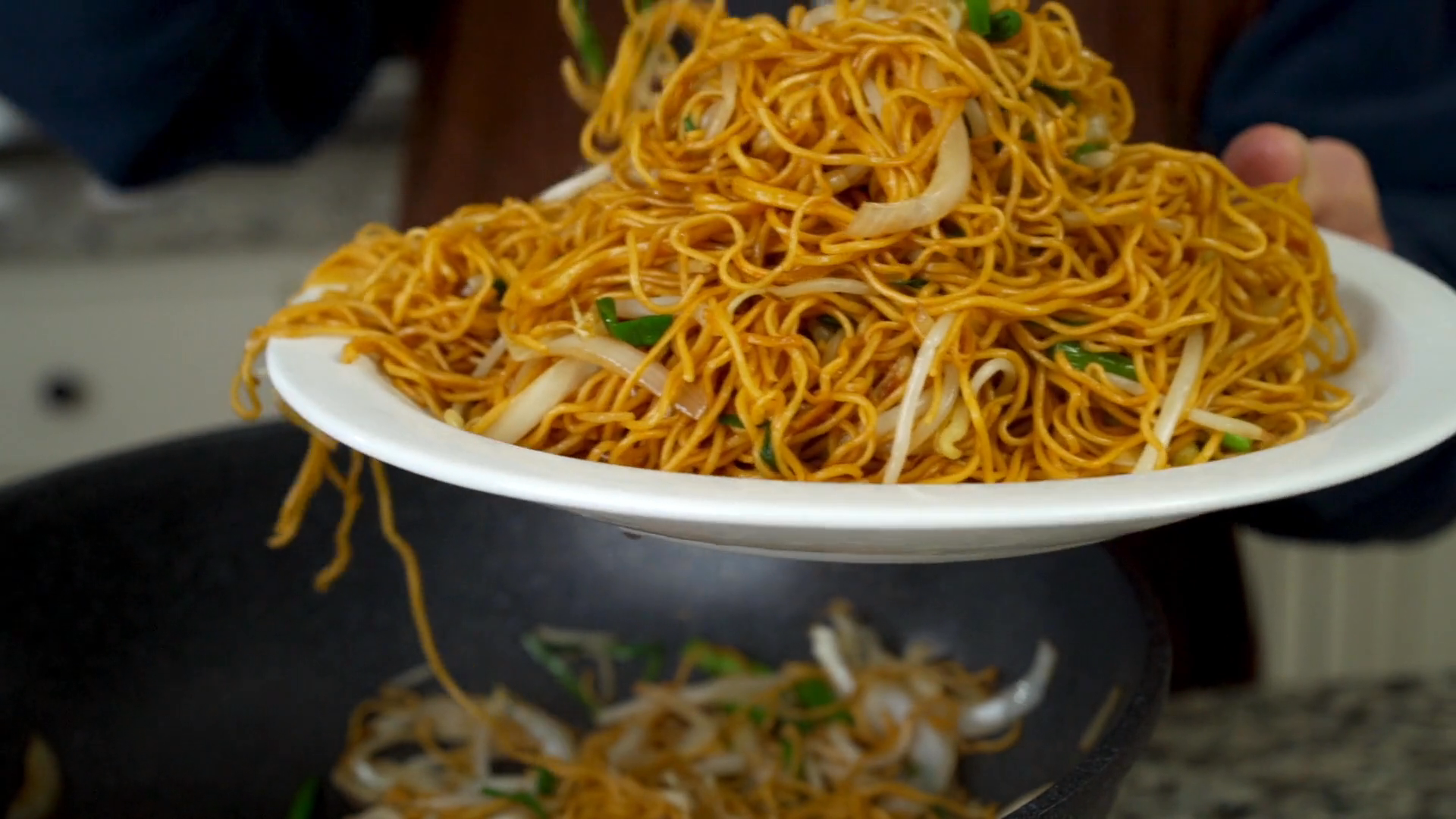 Nouilles aux œufs secs chinois