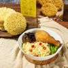 Liji nouilles fournisseur organique à faible graisse sèche nouilles de sarrasin socle avoine chinoise lo mein