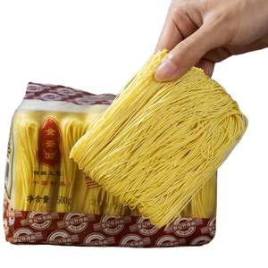 Liji chinois traditionnel 0,5 kg Nouilles sombres saines non frappées