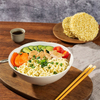 Liji nouilles sèches en vrac populaire chaud chow mein nouilles non frites saines