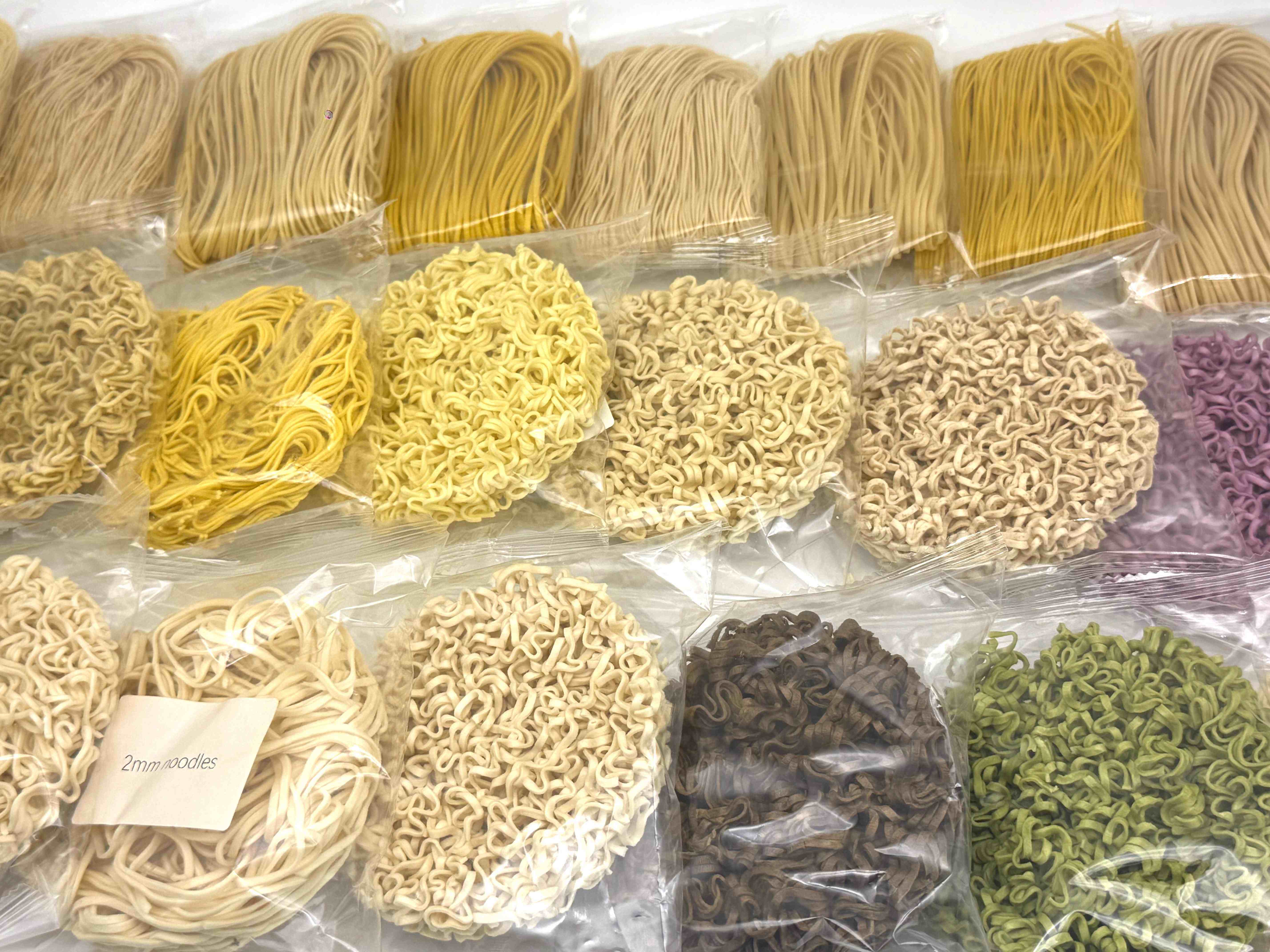 nouilles faites &agrave; la main